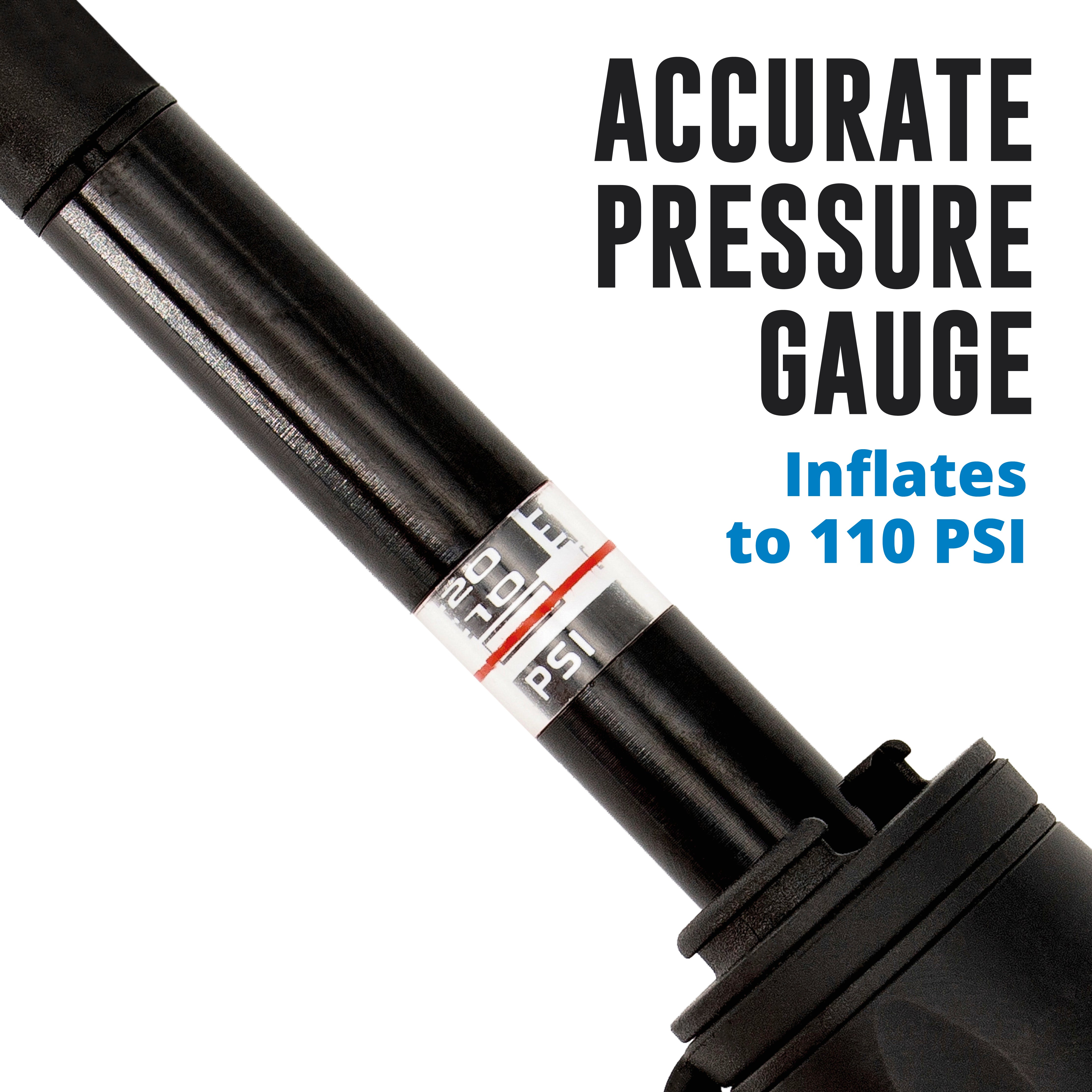 Mini Bike Pump with Gauge