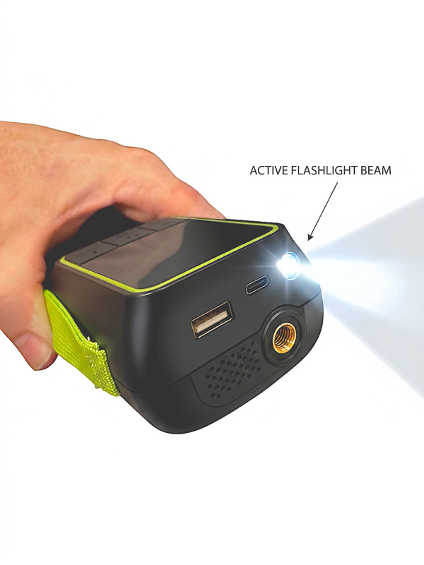 Built-in LED light